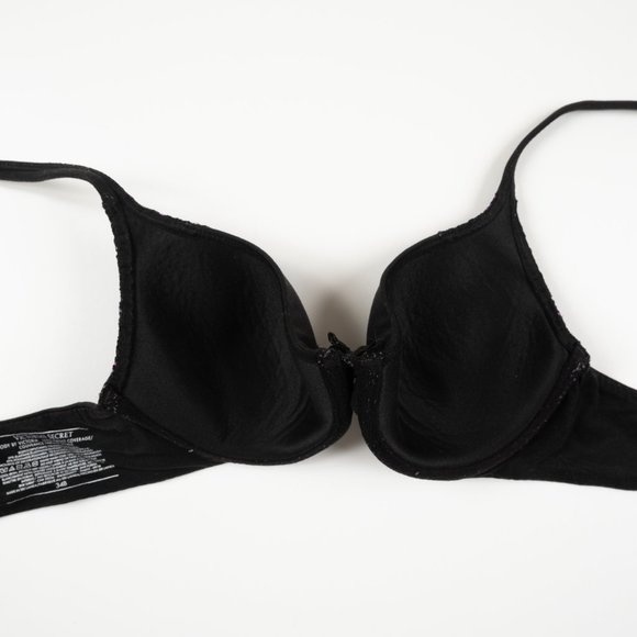 Victoria's Secret black Body by Victoria Lined Perfect Coverage bra size 34B - Picture 7 of 10